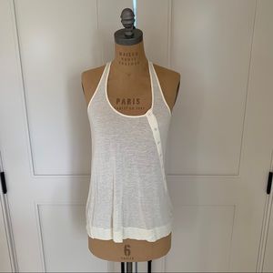 THEORY soft tank with buttons